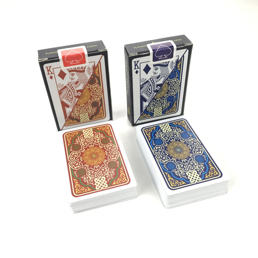1 pcs High-grade Plastic Playing Cards 8.8*5.8cm Waterproof Anti-folding PVC Can Be Washed Adult Entertainment Games