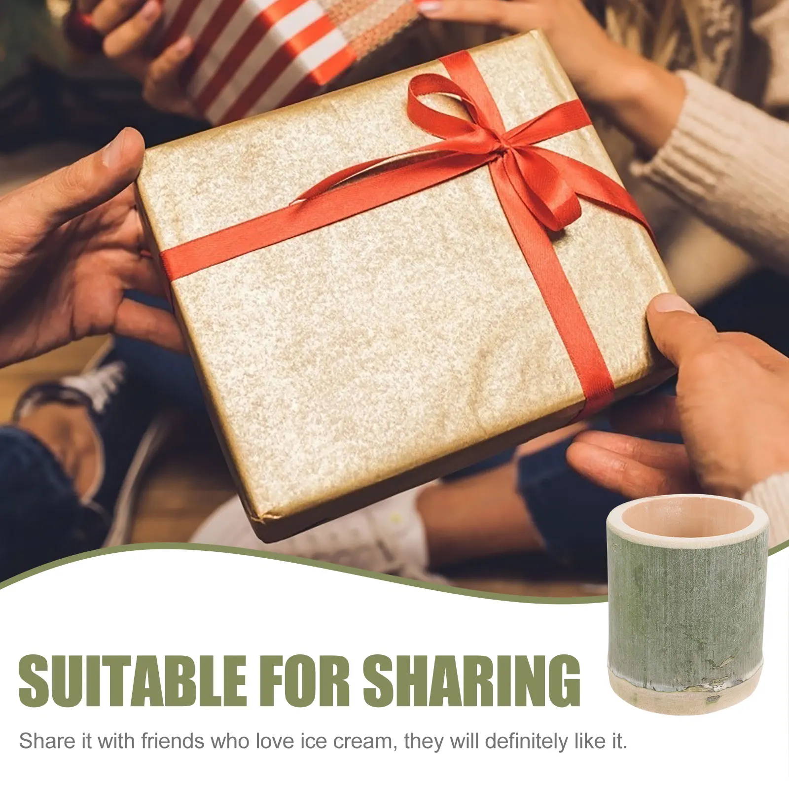 

Bamboo Cup Portable Pen Holder for Dessert Ice Cream Coffee Kitchen Home Beverage Serving Bamboo Cup Appetizer Cups