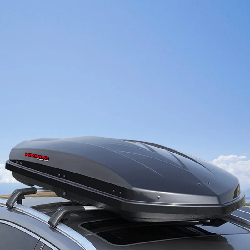 

Wholesale Ultra Car Roof Cargo Rack Box Universal Abs Sports Style Roof Luggage Carrier Ultra Thin Storage Solution Car Roof Box