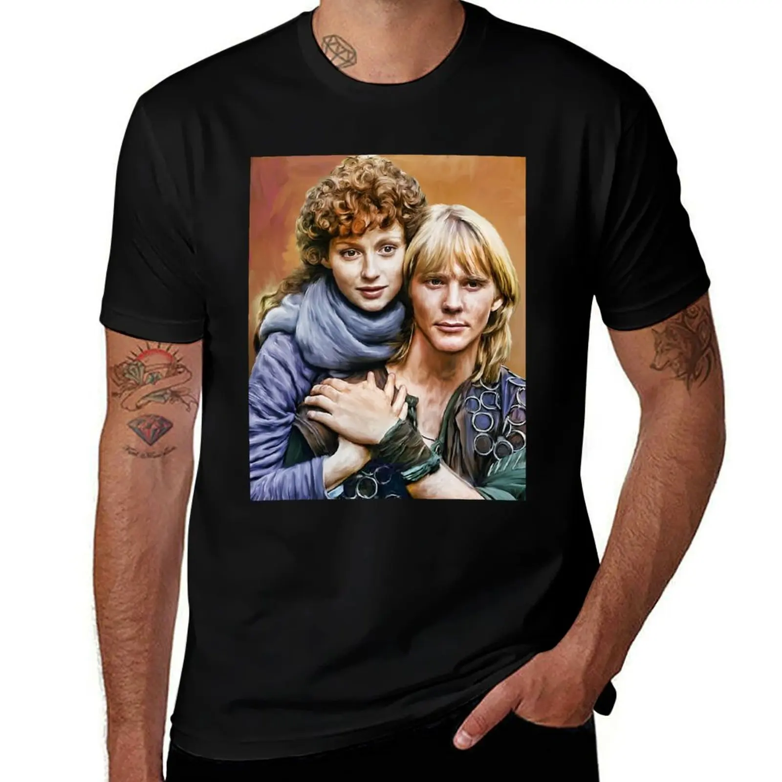 Robin & Lady Marian Love T-Shirt Classic Crew Neck Cotton T-Shirt