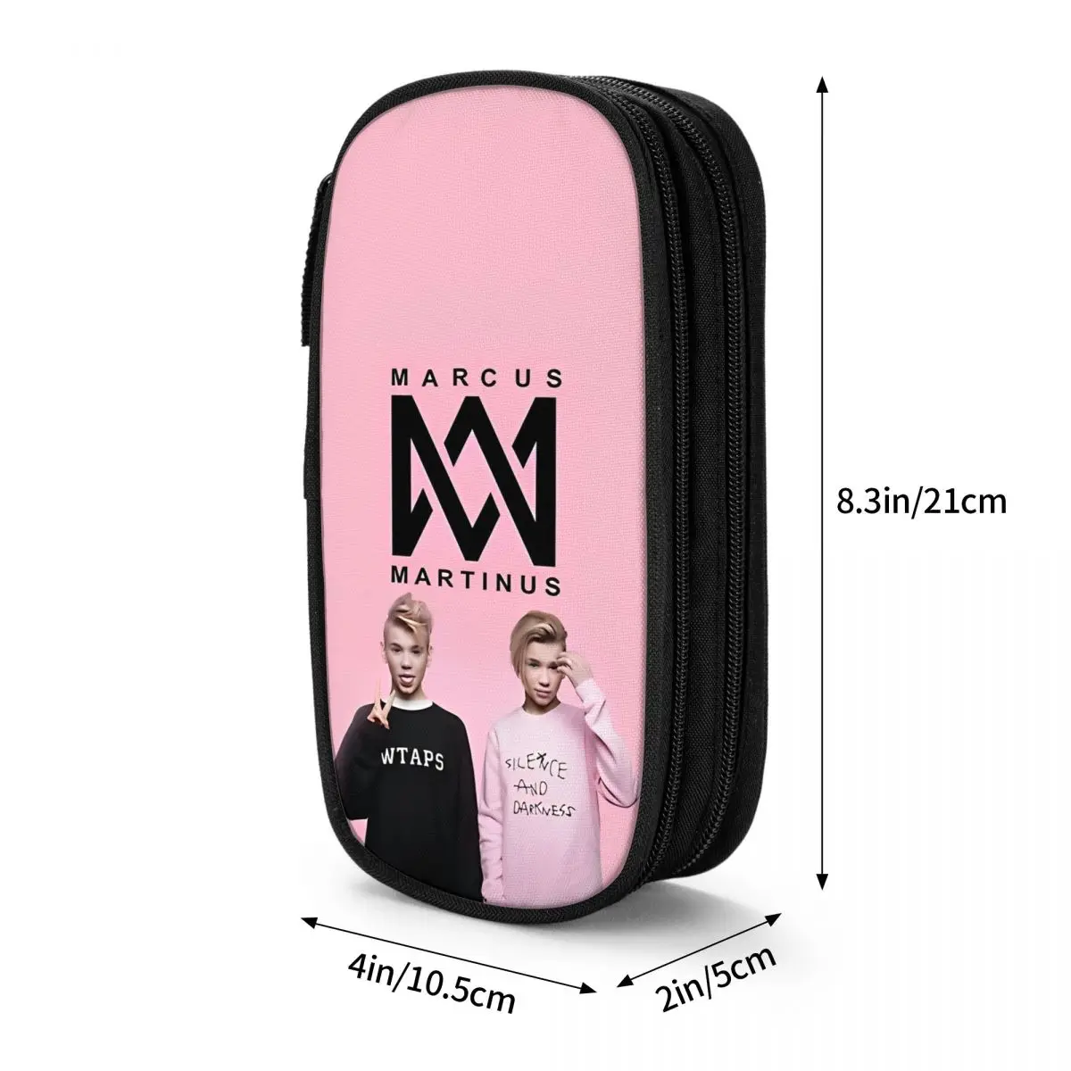 Norway Marcus And Martinus Pencil Cases Unforgettable Tour Pen Box for Student Large Storage Pencil Bags School Stationery