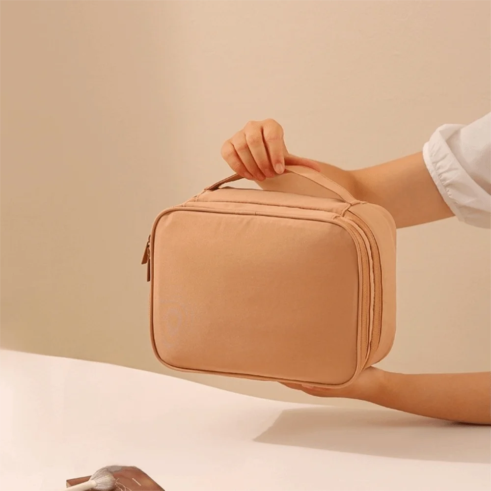Thickened Oxford Cloth Travel Makeup Bag Double-Layer Single Layer Waterproof Travel Bag Portable Convenient Design