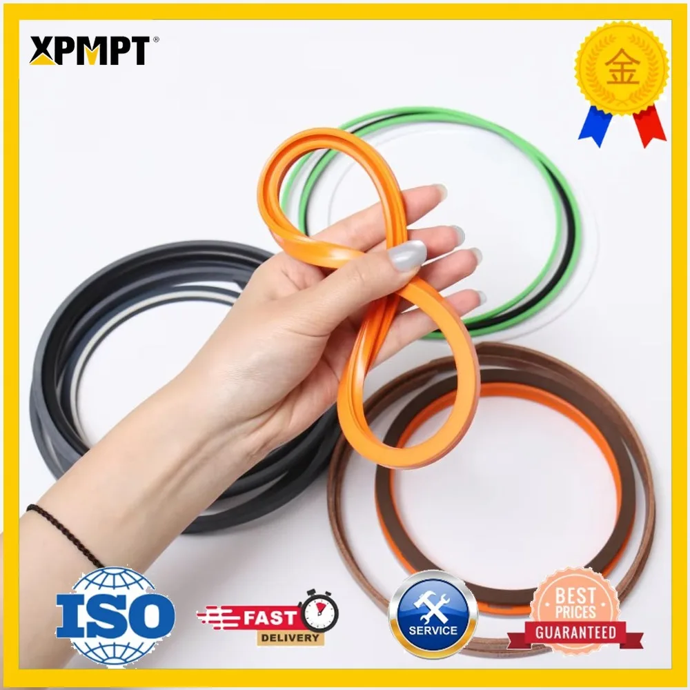 Oil Seal Kit Compatible with Doosan DX490LC-3 401107-00578 Excavator Bucket Cylinder Hydraulics