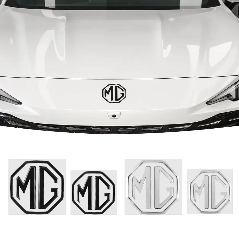 ABS Auto-Emblem-Aufkleber für Kofferraum vorne und hinten, Zubehör für Morris Garages MG ZS 7 6 Cyberster MG4 EV ES HS One GT GS MG3 Pilot