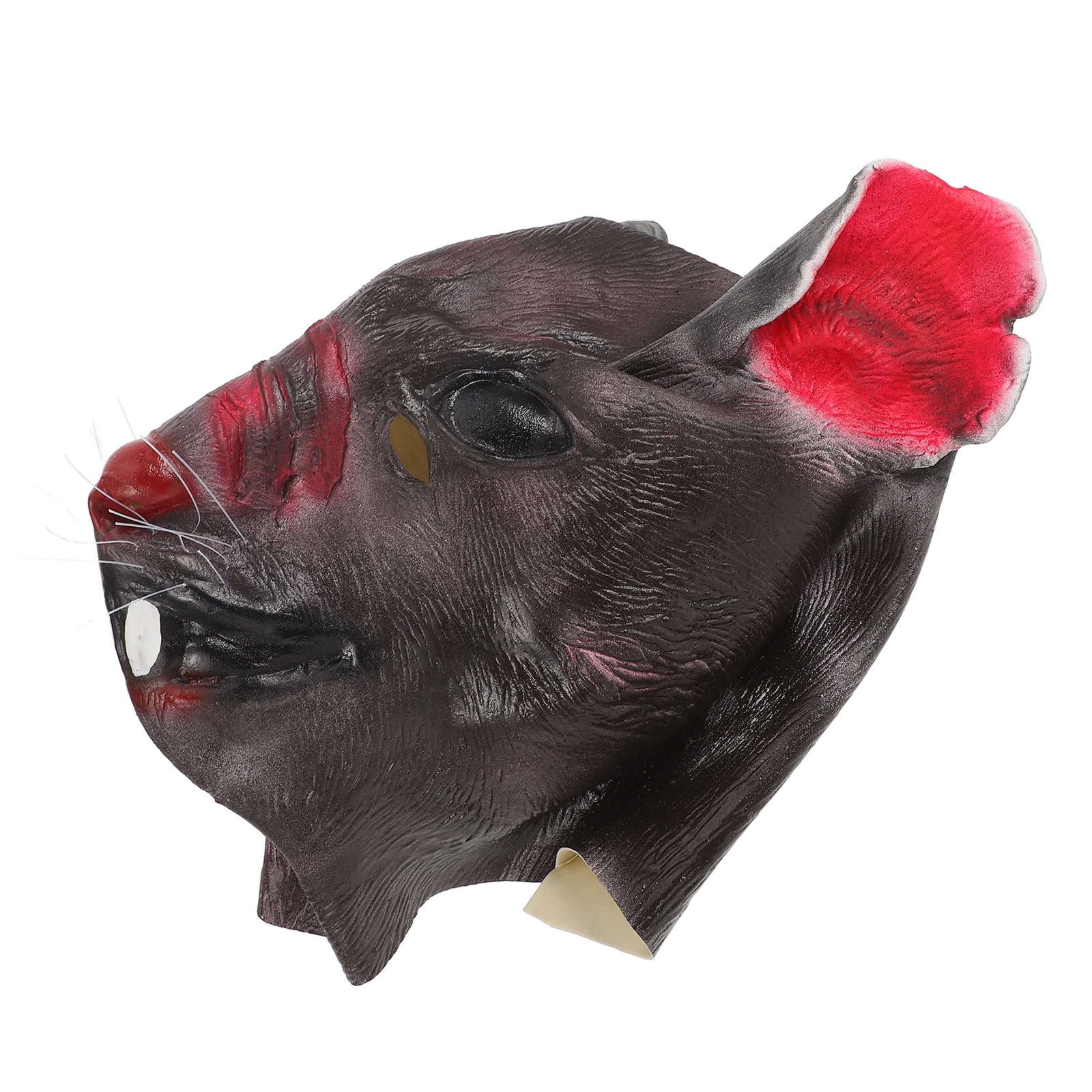 

Realistic Rat Halloween Scary Animal Costume Cosplay Carnival Party Accessory Durable Latex Mouse Face Mask For Adults