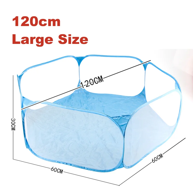 120 centimetri Esagonale Per Bambini Piscina di Palline Maglia Recinzione Tenda Portatile Pieghevole Versatile Parco Giochi Per Bambini Cortile Interno Giardino Gioco Per Bambini Box