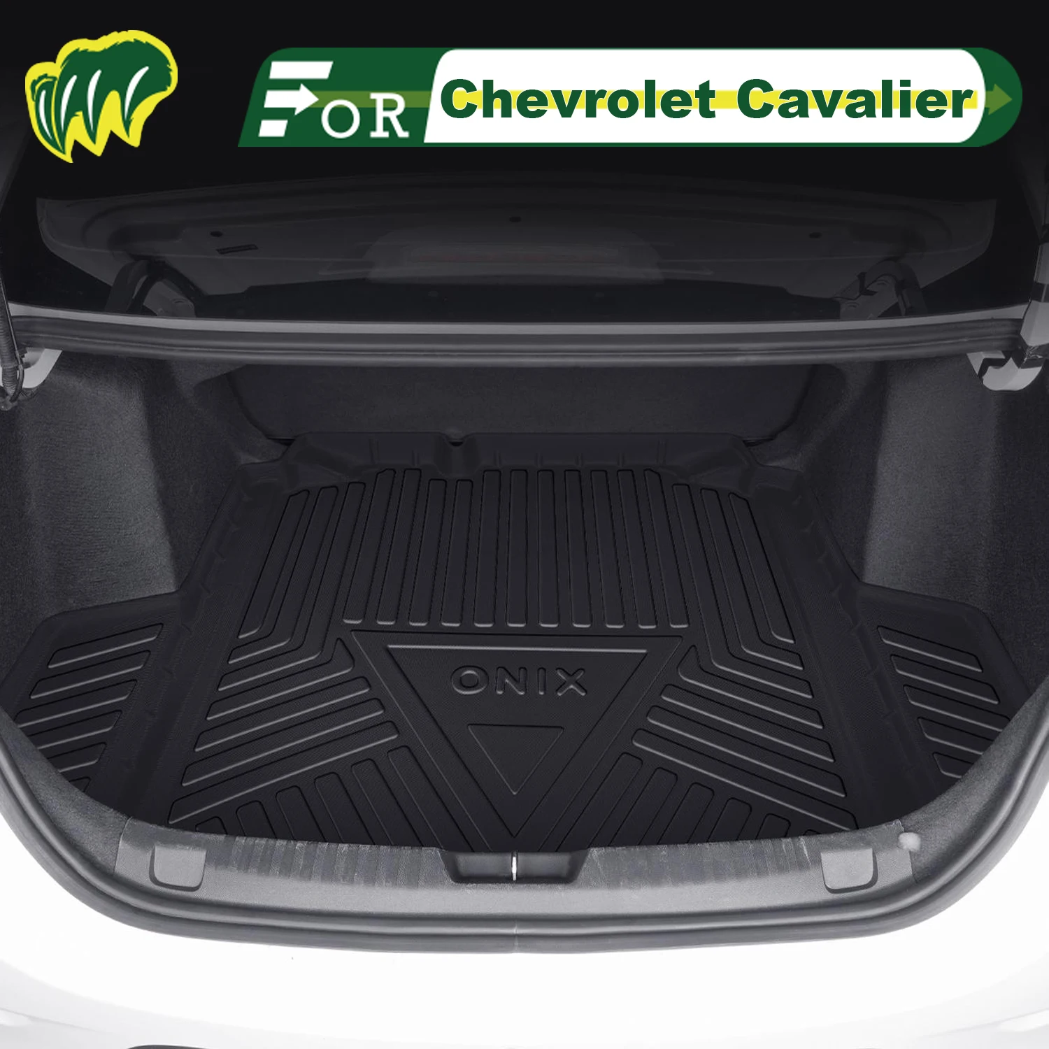

Для Chevrolet Cavalier 2016-25 TPE индивидуальный коврик для багажника автомобиля всесезонный коврик для багажника 3D-образный коврик для багажника Защитный коврик для заднего багажника