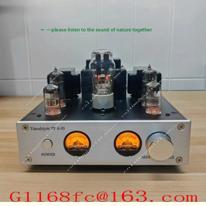 A-05 Gallbladder Power Amplifier VU Table 6P1 Single Ended Class A Electronic Tube Power Amplifier Finished Kit DIY Production