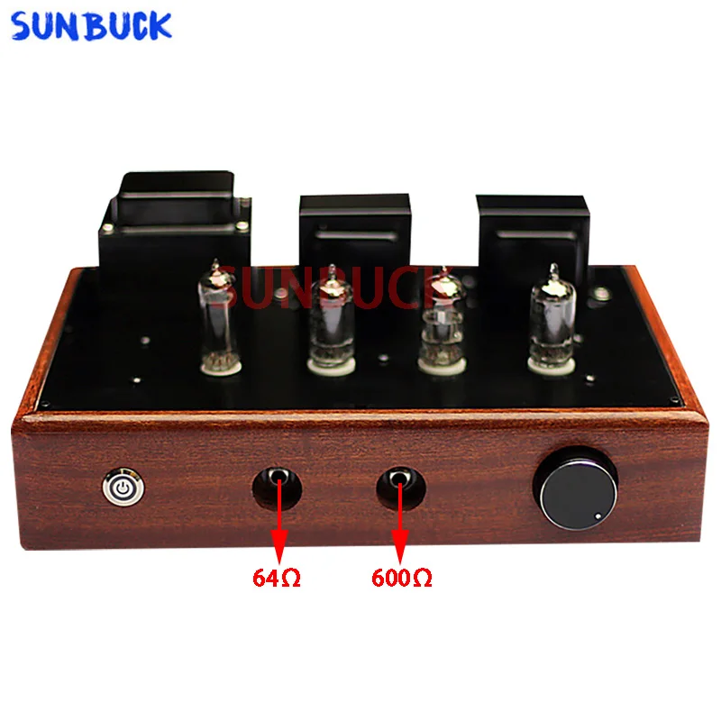 

SUNBUCK 6N11 pushes 5686 Tube Headphone Amp Preamp Class A 16Ω - 600Ω 1W Vacuum Tube Headphone Amp Preamplifier Amplifier Audio