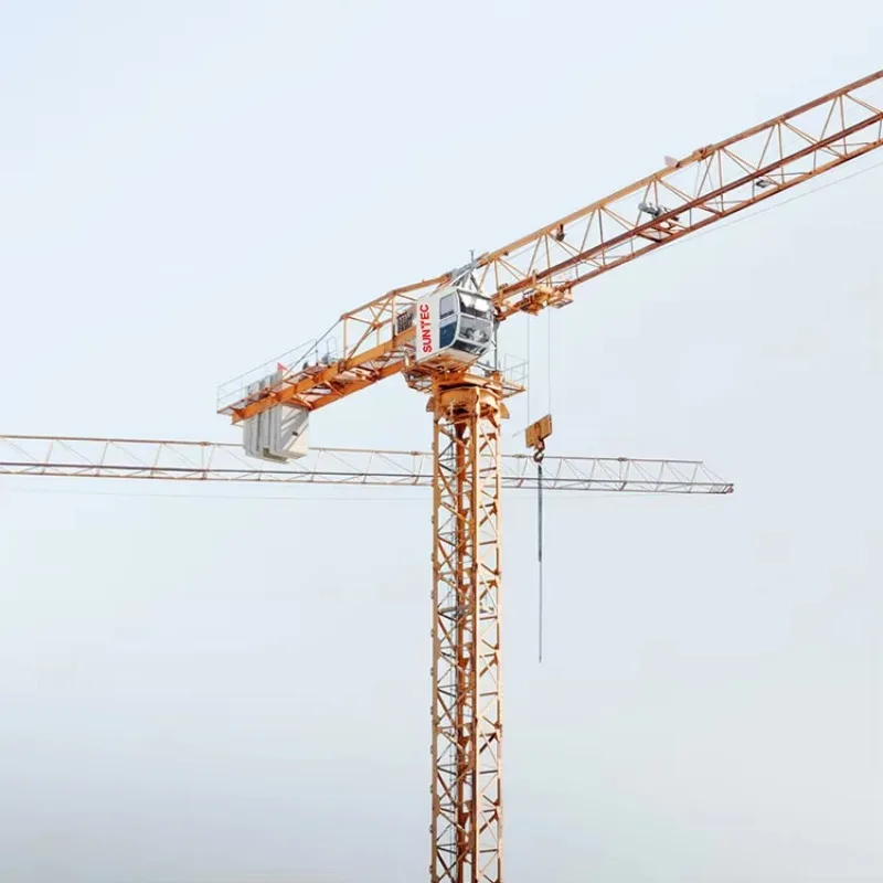 New Flat  Tower Crane High Precision Field Maintenance China  Brand Low Price Flat- Torre Grua