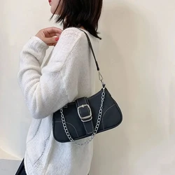 New Fashionable Popular Denim Personalized Design Exquisite Texture Shoulder Underarm Small Square Bag