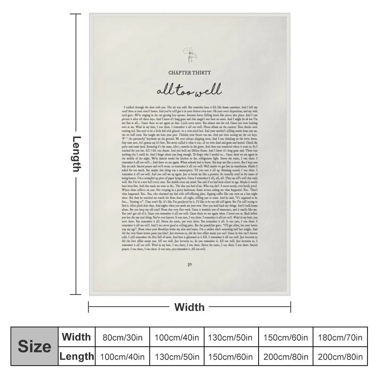 All Too Well 10 Minute Version Lyrics Throw Blanket Cute Plaid Sofas Travel christmas decoration for sofa Blankets