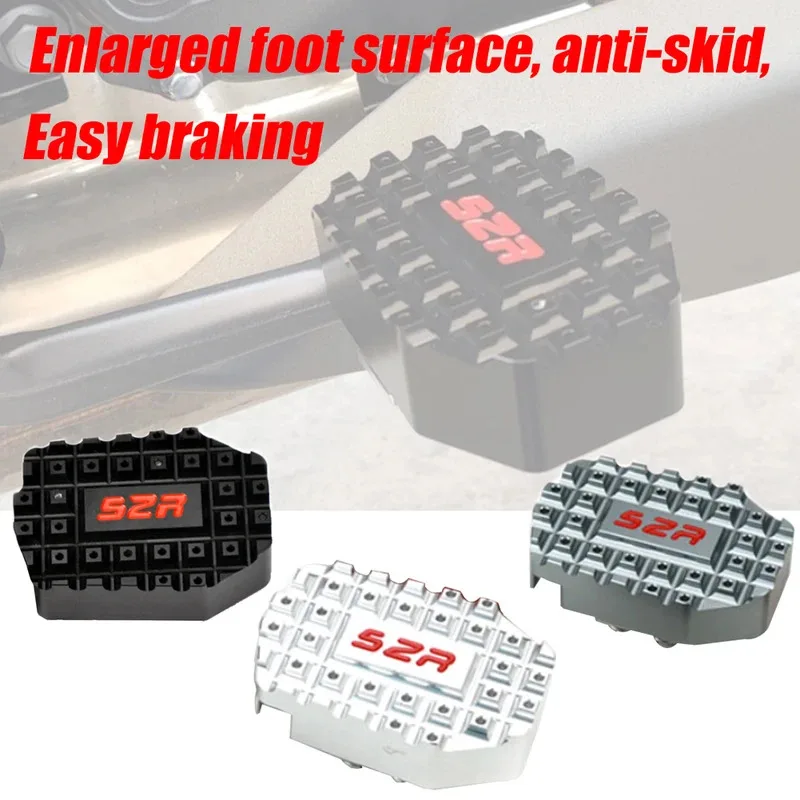 دراجة نارية الفرامل الخلفية رافعة دواسة موسع القدم الوتد تمديد تمديد ل Zontes G1-125 ZT125 125-U 125-U1 125-Z2 155-U1 310 T #6