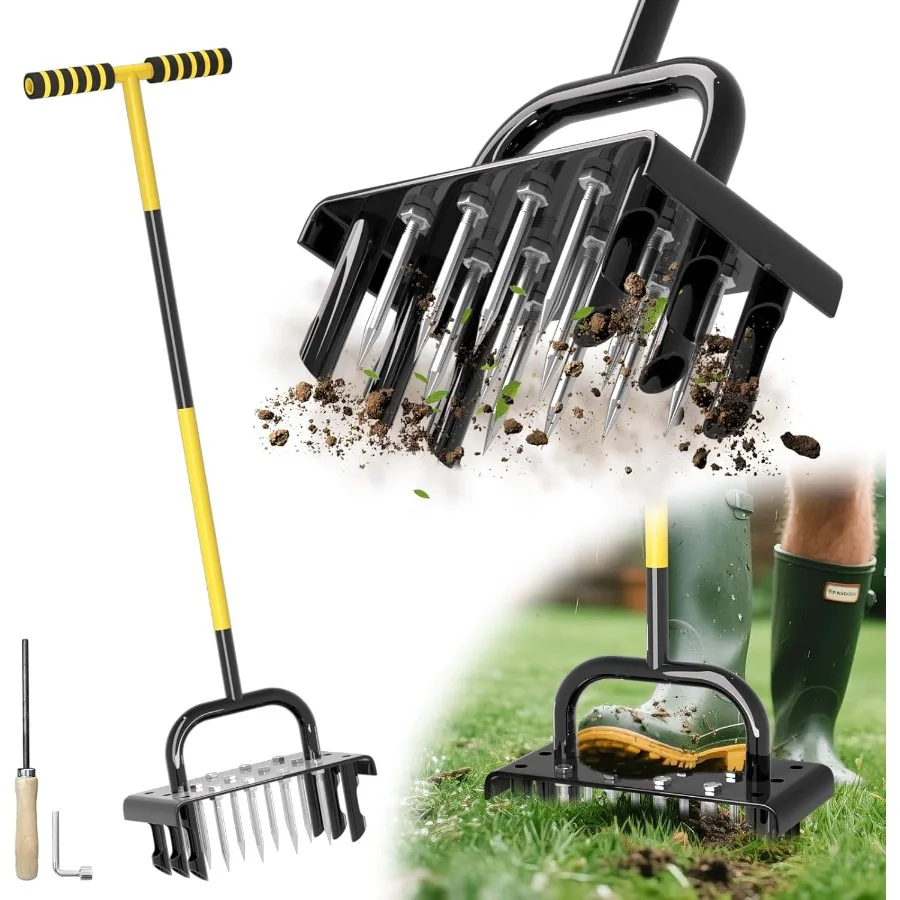 2 In 1 Manual Lawn … - image