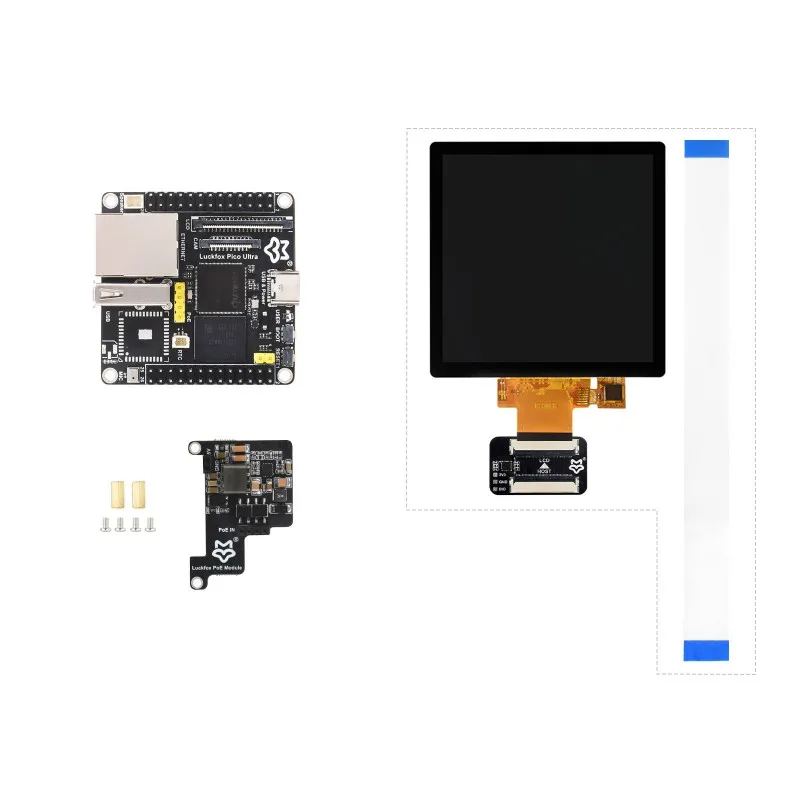 Lucktorch Pico Ultra RV1106 Linux Micro carte de développement, intègre Cortex-A7 ARM/RISC-V MCU/NPU/ISP processeurs