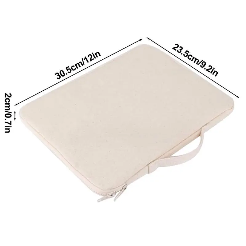 Pencil Case Canvas Makeup Bags With Zipper Durable Zipper Pouch Portable Pen Bags Large Zipper Bag For School Students Boys