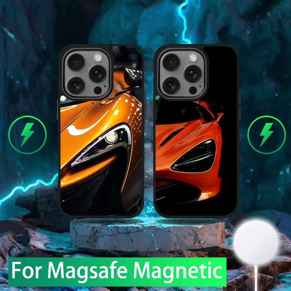 

Cool Sports Car Phone Case For iPhone 16,15,14,13,12,11,Pro,Max,Plus,Mini,SE New Magsafe Magnetic Wireless Charging