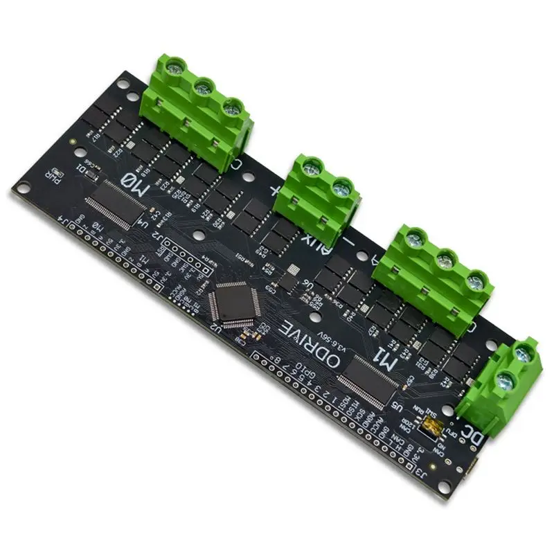

A01K-Odrive3.6 56V FOC-BLDC Dual Motor Controller Board For High-Power Applications, Supports Multiple Encoders