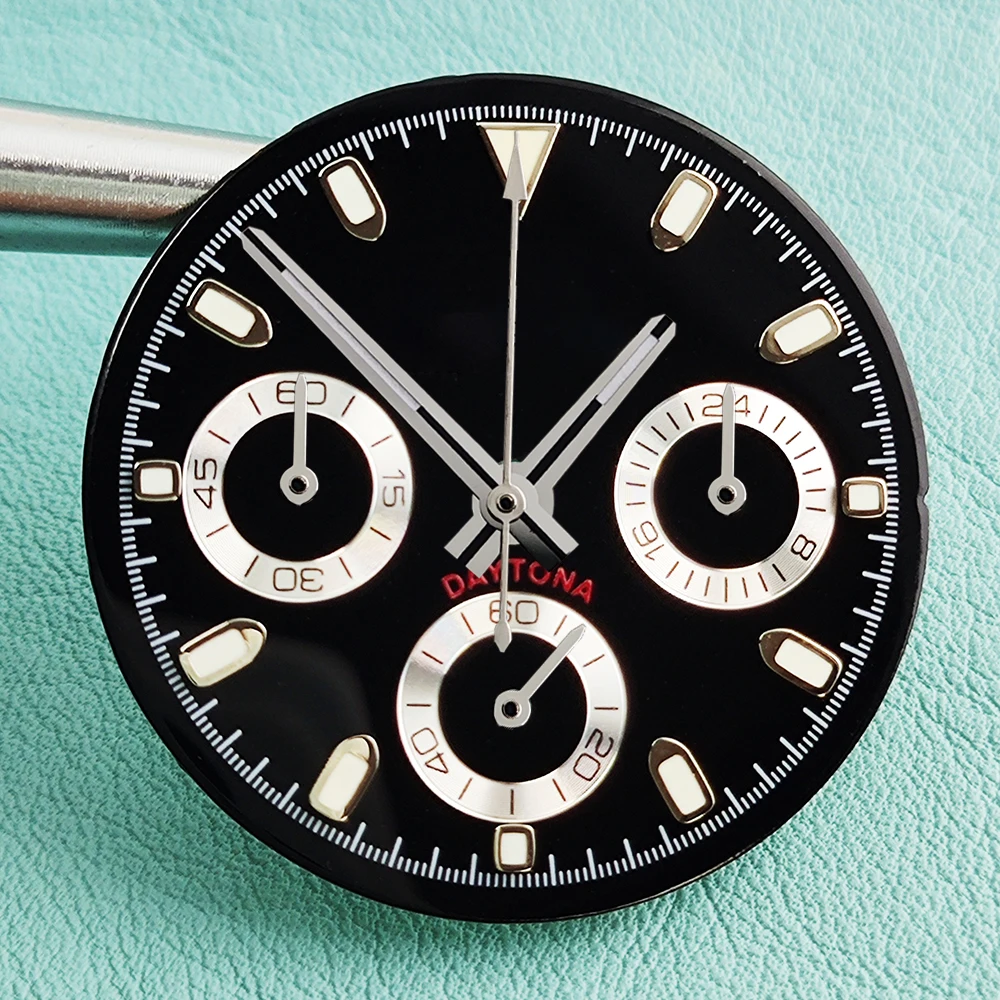 

VK63 dial 29mm and 32.5mm quartz movement timing S dial, suitable for VK63 movement repair parts, customized watch
