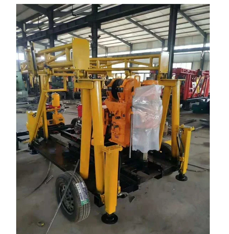 QT-200 portable water well drilling rig machine water well drilling rig machine for sale