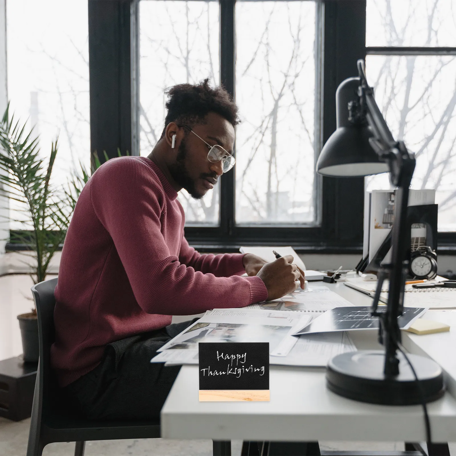 

4Pcs Small Chalkboard Signs Wooden Base Horizontal Vertical Display Erasable Chalkboard for Parties Boutiques Hotels Desk Decor