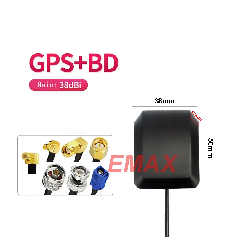 GPS BD Active Car External Positioning Satellite Antenna SMA TNC Frackra MMCX 3M cable Mouse Style Car Navigation GPS Antenna