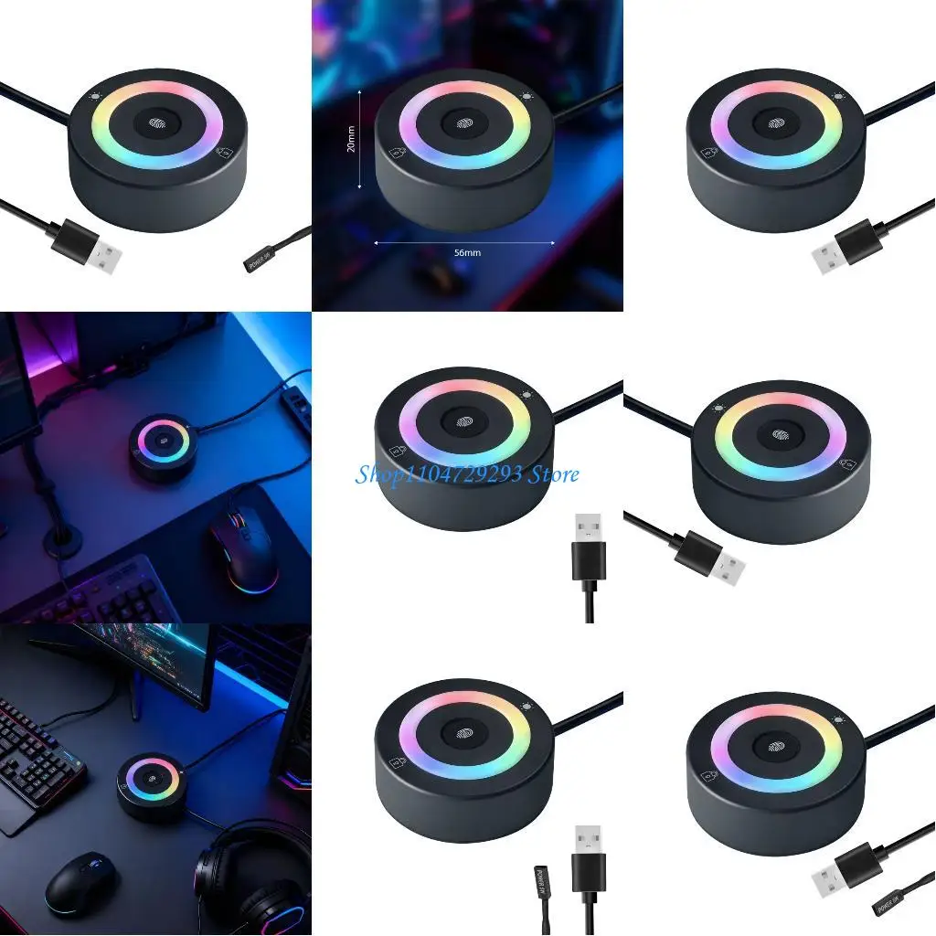 

Y2GD Immediate Computer Lock Open Dactylogram With 1.5M USB Cable Biometry Authentication For 10 11 Systems