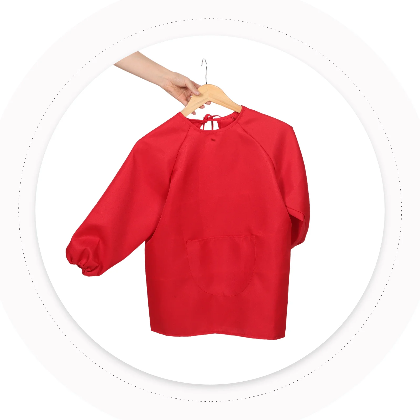 

2Pcs Waterproof Painting Smocks Long Sleeve Cooking Baking Art Aprons for Crafting Gardening Activities M