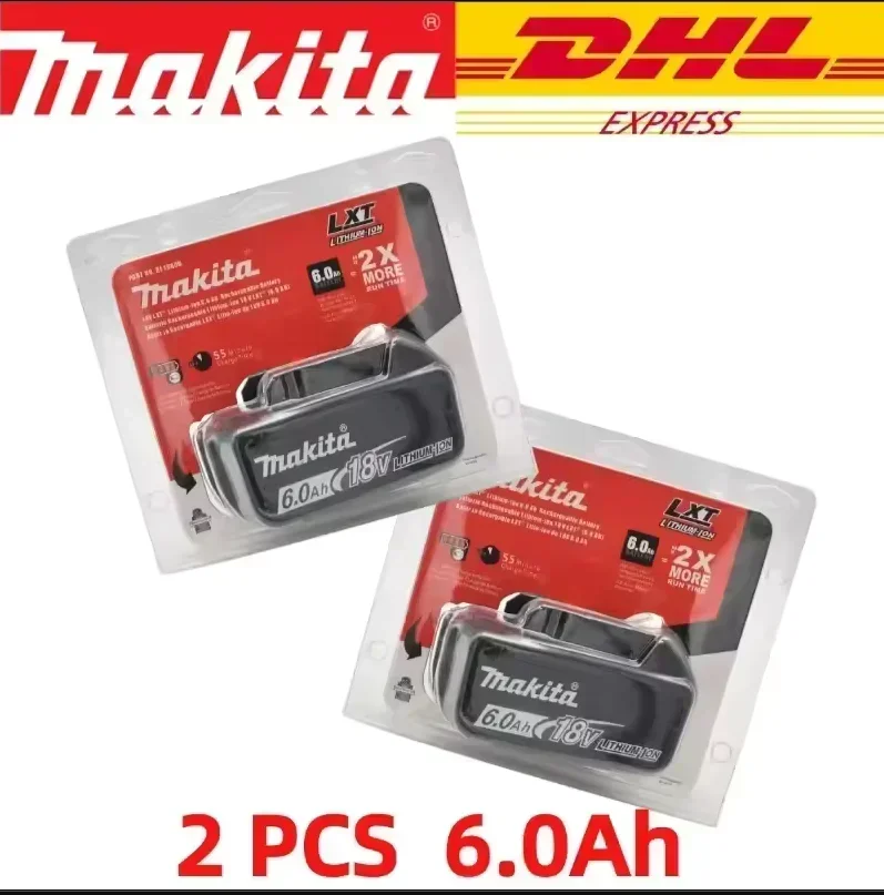 ✅100% 🔋originální dobíjecí baterie Makita 18V 6,0Ah, pro Makita BL1860 BL1860B BL1850 BL1850B baterie pro elektrické nářadí - náhled 4