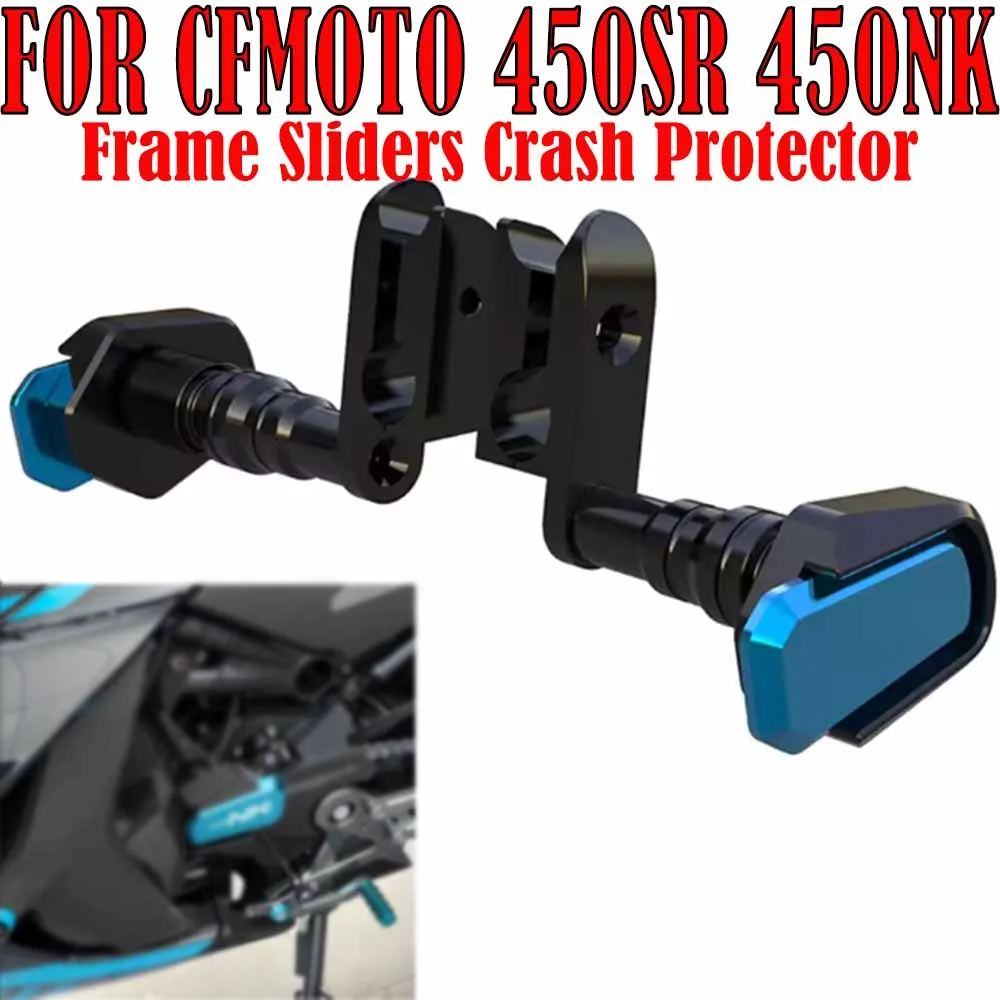 

FOR CFMOTO 450SR 450NK 450sr 450nk 2022 ~2025 Engine Protection Cover Frame Sliders Crash Pad Falling Protector Guard