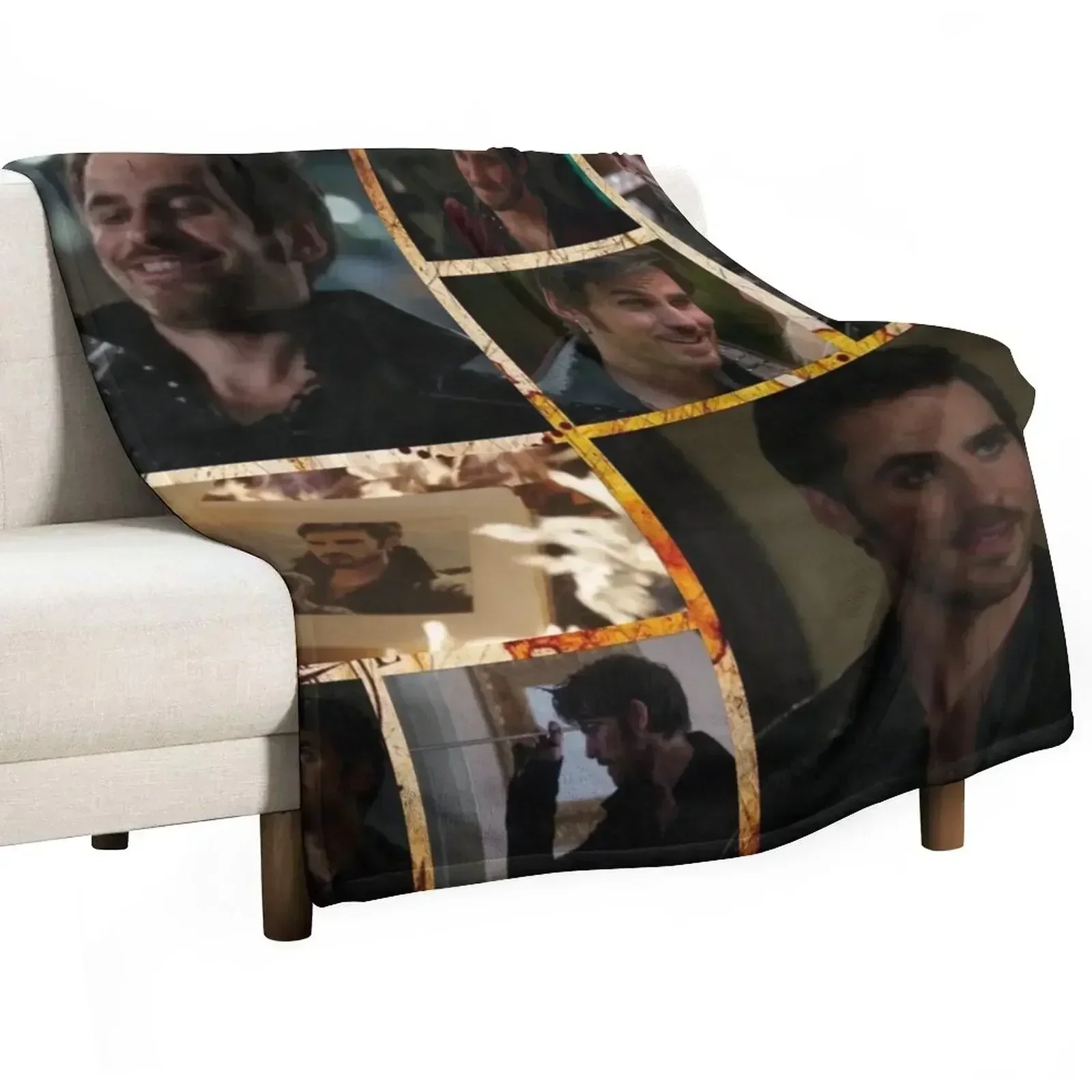 Captain Killian {Hook} Jones Love 39 Throw Blanket Decorative Sofa Loose Travel Beach Blankets