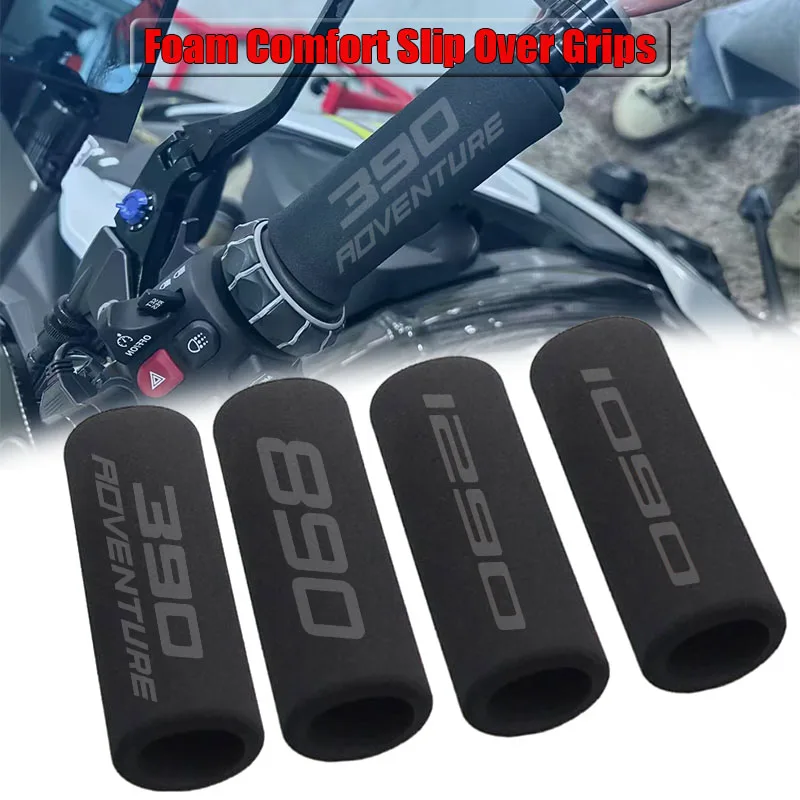 For 1290 390 790 890 990 1050 1090 1190 1290 Super Adventure Motorcycle Grip Cover Shockproof Sponge Grip Non-slip