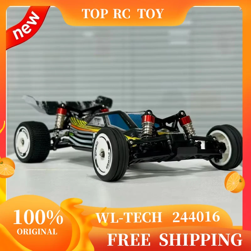 

WL TECH 244016 Remote-Controlled High-Speed 1:24 Electric Competitive High-Speed Remote-Controlled Toy Car RC Model Christmas