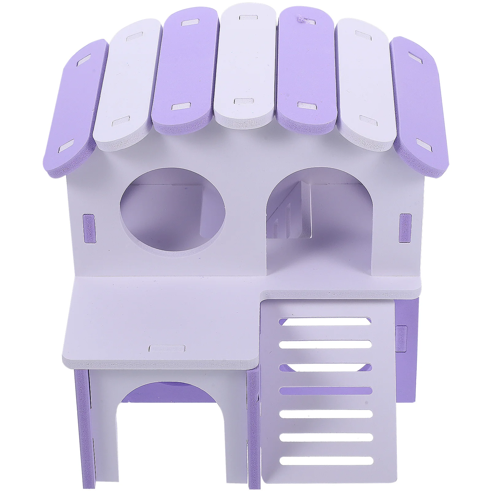 

Double Layer Delicate Rat House Hut Warm Comfortable Safe Pet House Rabbit Guinea Pig Toys Accessories Villa Hideout