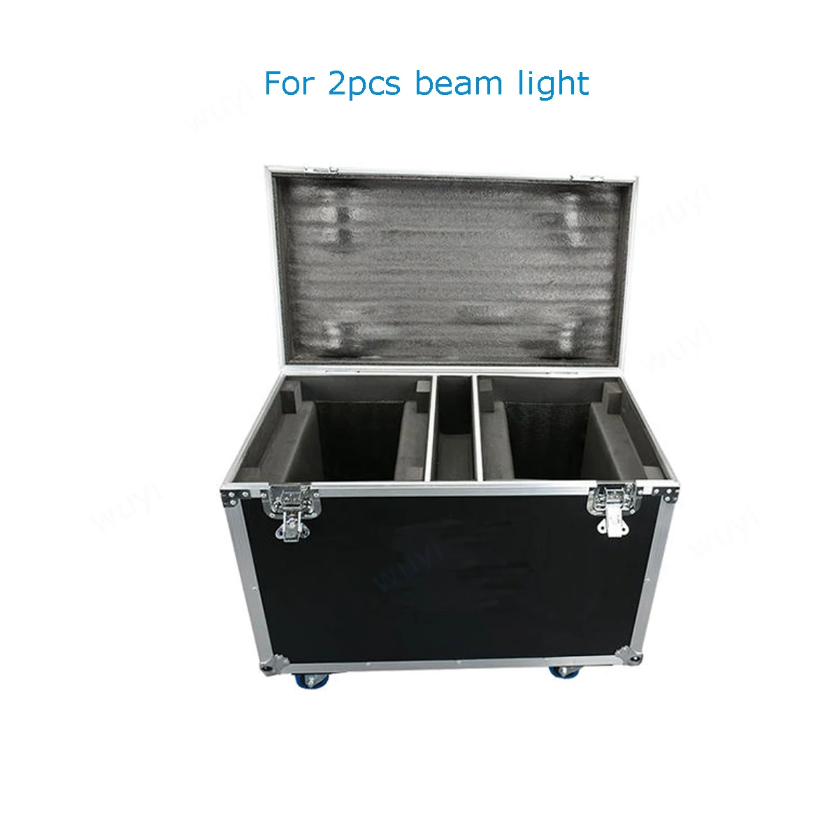 

Flight Case for Beam Light 19x15W Spotlight Shockproof Fly Case Customized Aluminum Flycase Box Air Wire with Wheels