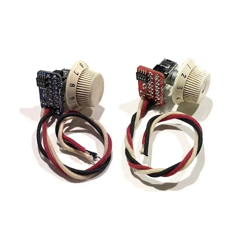 

Electric guitar, potentiometer, without knobs