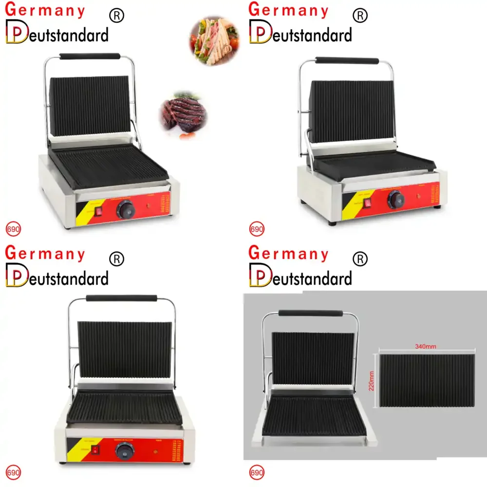 Germany Deutstandard NP-690 Panini Press Machine Steak Panini Grill Mini Panini…