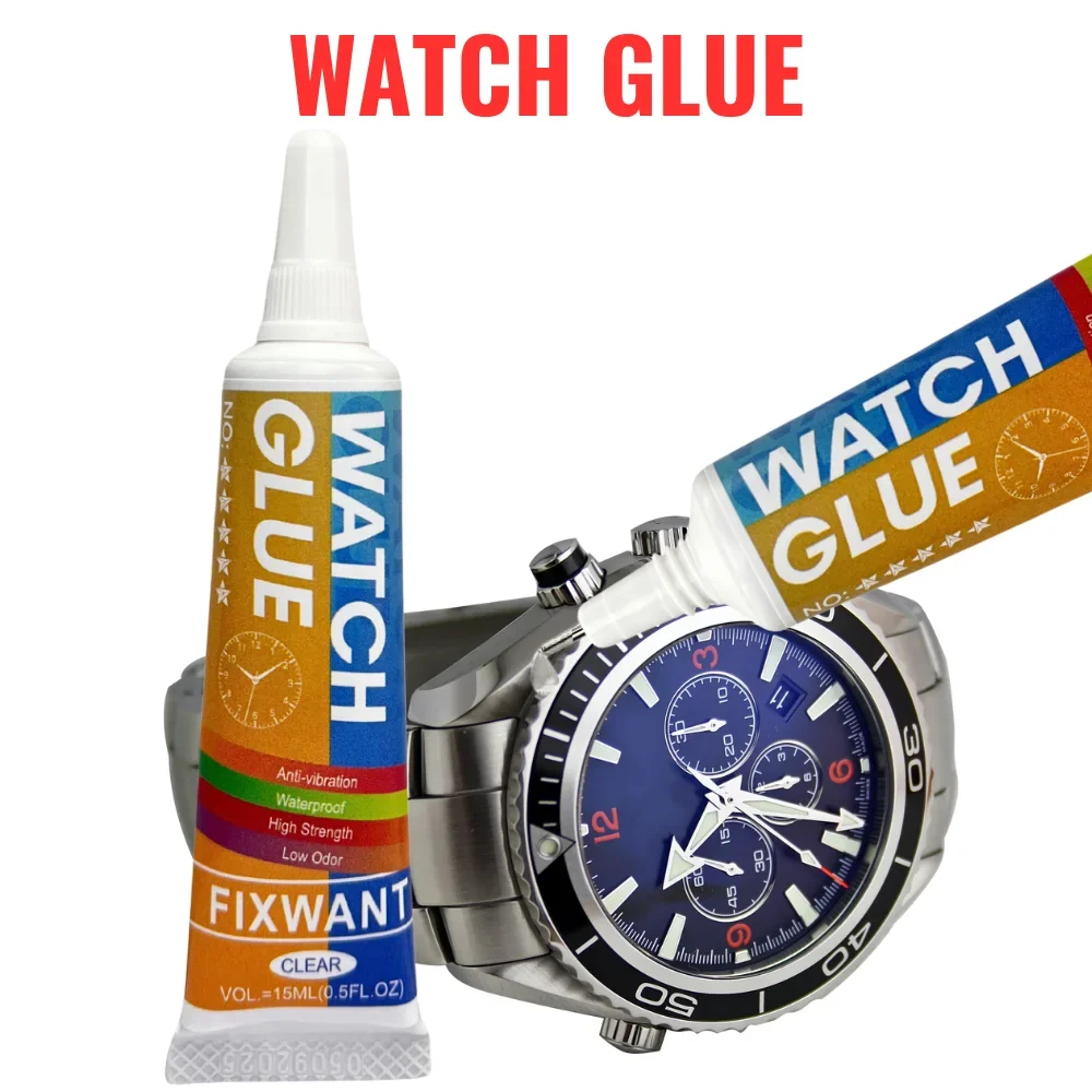 15ml FIXWANT Transparent Glass Screen Repair Glue Waterproof Soft Small Gap DIY Jewelry Inlay Special Watch Glue