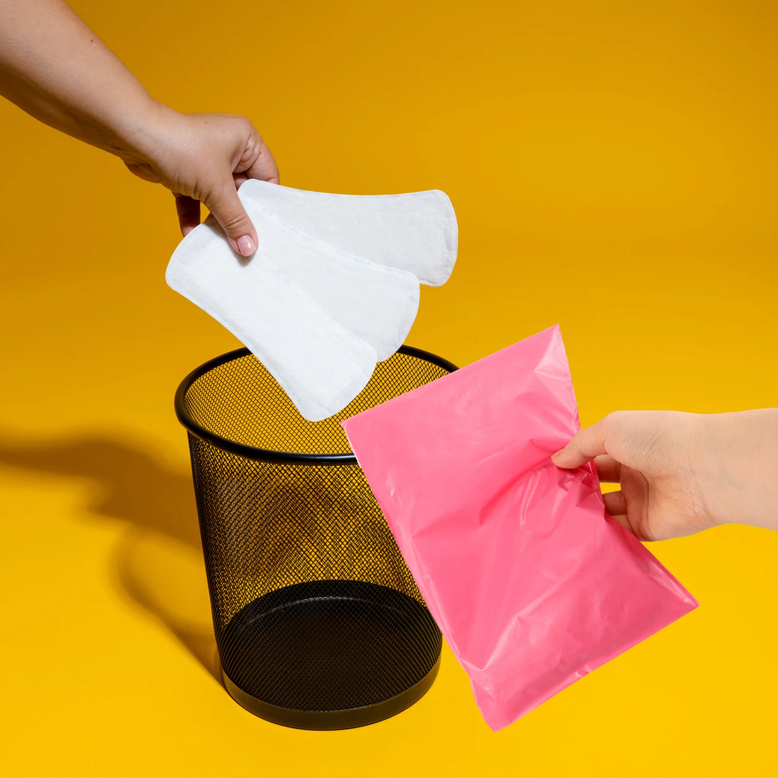 

100 шт., пакеты для утилизации гигиенических салфеток, самозапечатывающиеся женские продукты, уличные менструальные прокладки, сумки для хранения, менструальная прокладка, сумка для утилизации