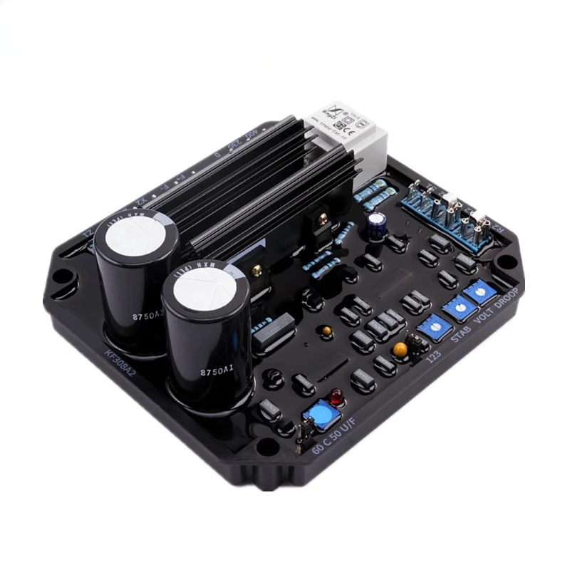 Regulador de voltaje automático del generador marino KF308A KF308A2, regulador de voltaje de la unidad sin escobillas Kangfu AVR