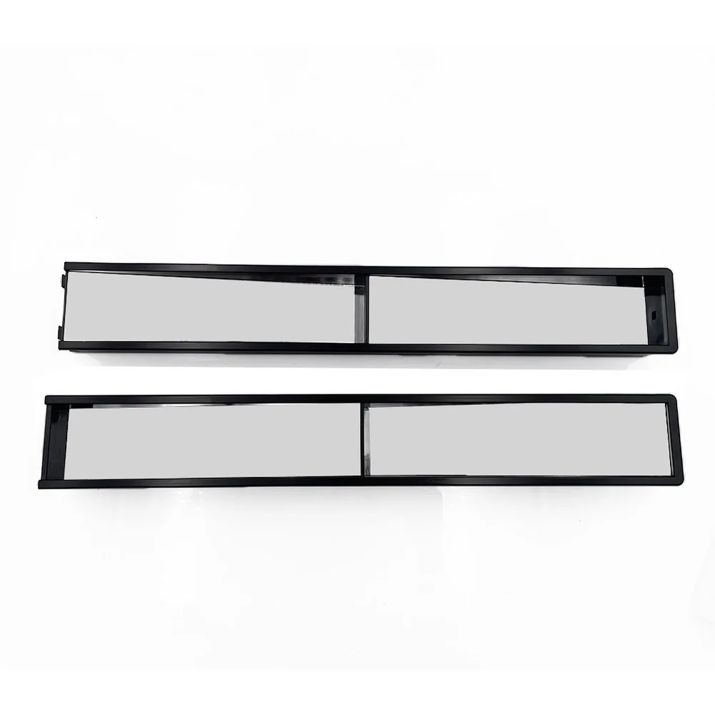 لمرآة الرؤية الخلفية لعربة الجولف بأربعة جوانب مادة PP سوداء بحجم 880 مللي متر حواف مشطوفة لعرض القيادة المحسن #4