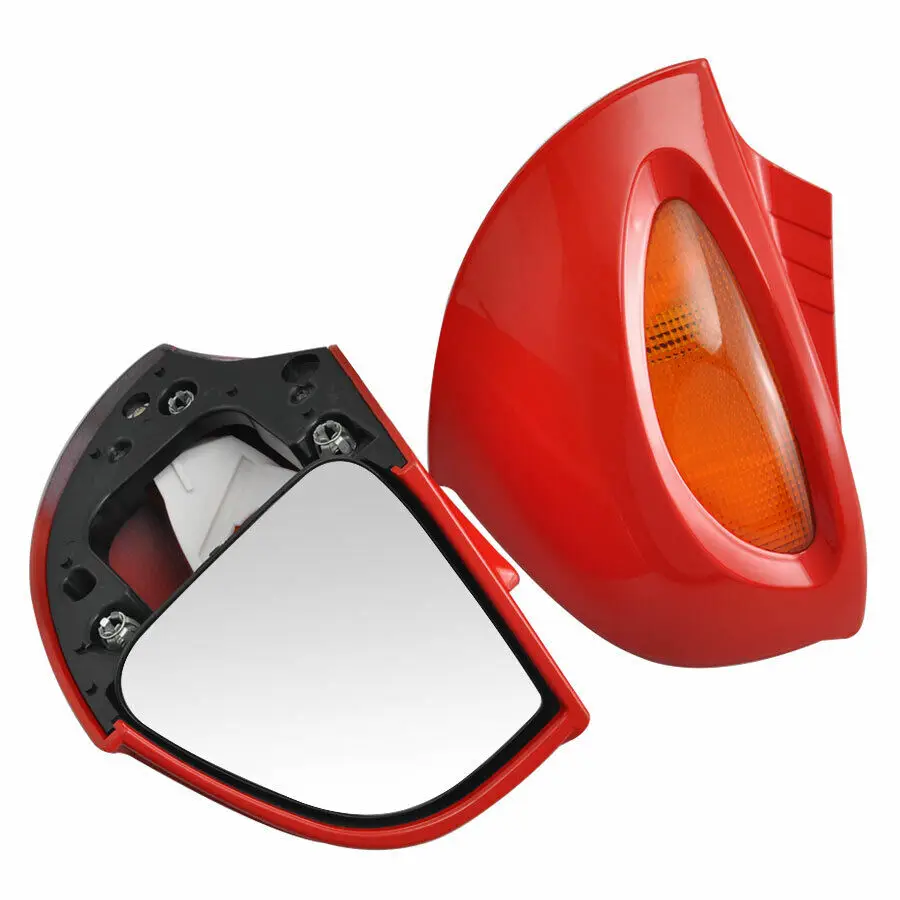 Fairing Side Mirrors Rearview Mirror Turn Signal Cover Amber Lens For BMW R1100RT R1150RT R1100 RT R1150 RT R850RT Motorcycles