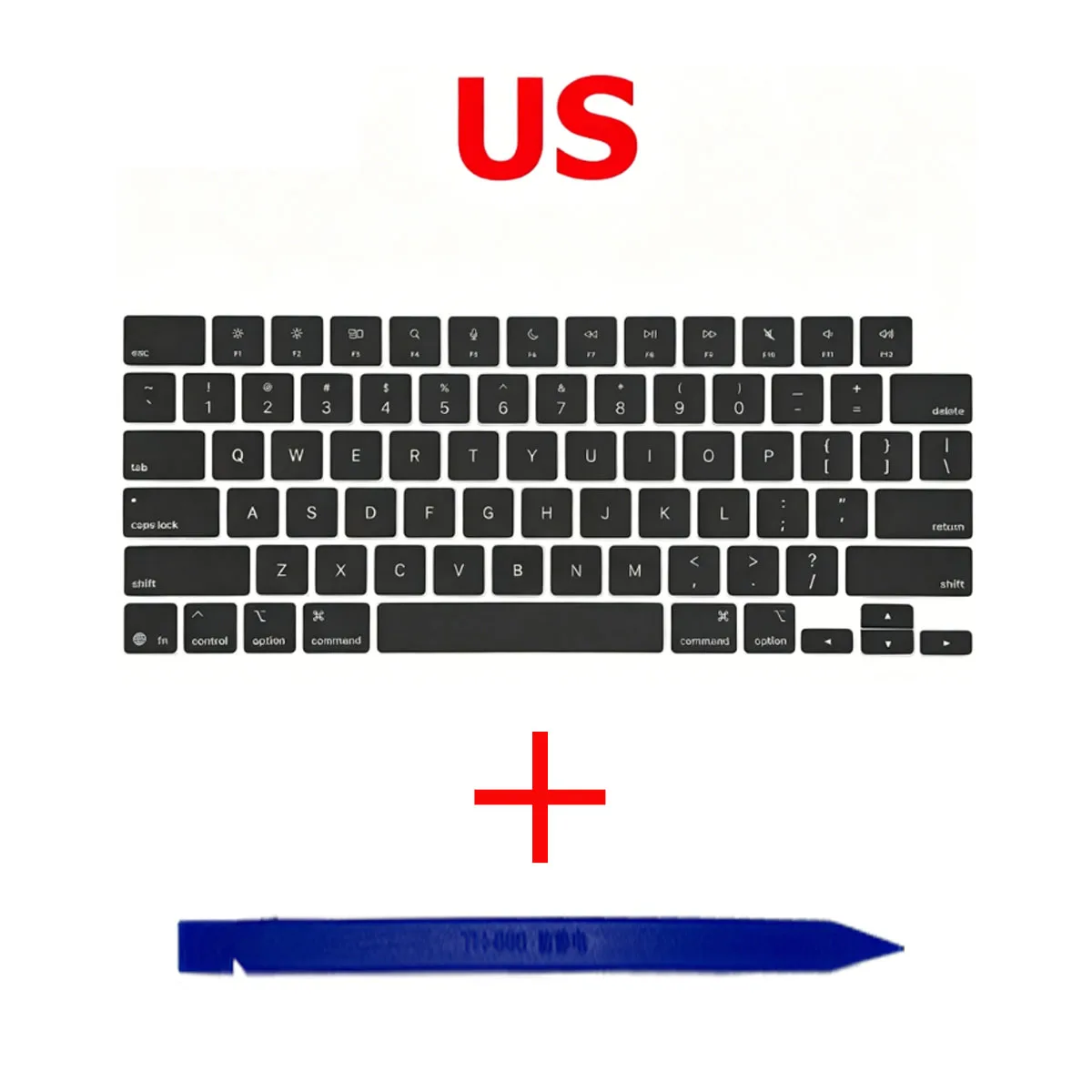 A3240 A3241 A3401 A3403 A3434 Keycaps Key Cap Set Applicable for MacBook Pro Retina M4 M5 13.6' 15.3' Keyboard image 2