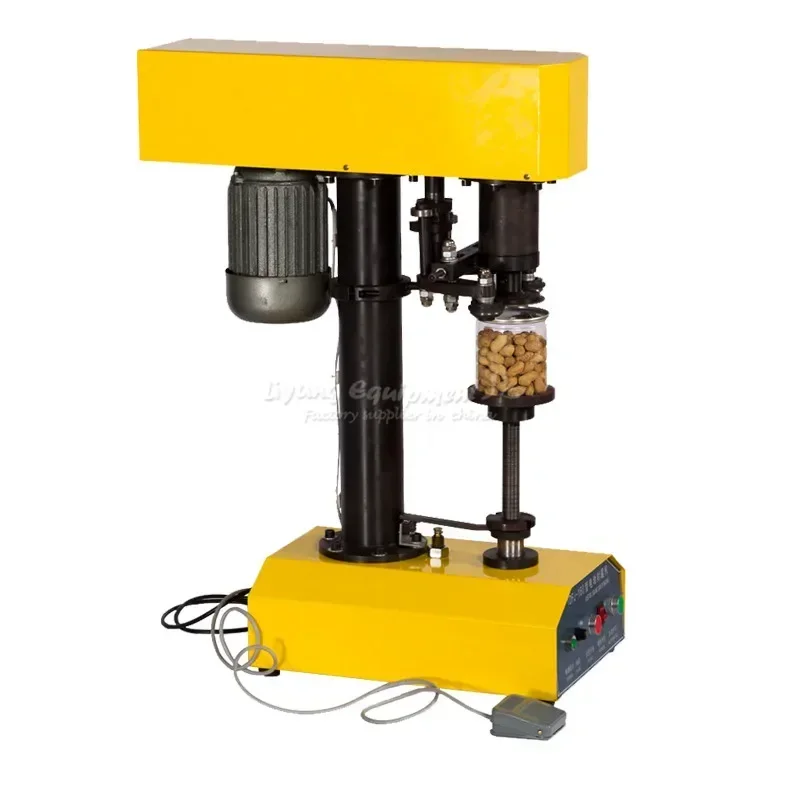 

Electric 370W TDFJ-160 Tin Sealing Machine for Zip Top Can Plastic Jar Capping Machine 39-150mm Diameter Height for Small Sized