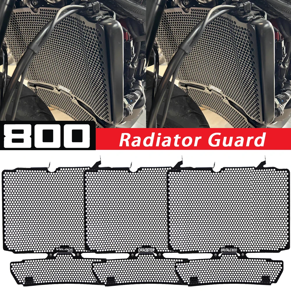 Motorcycle Radiator Guard Cover FOR MV Agusta Turismo Veloce 800 / RC/Lusso /Lusso SCS 2018-2025 2024 2023 2022 Oil Cooler Guard