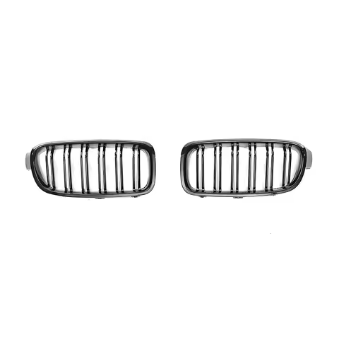 Applicable To 2013-2018 BMW 3 Series F30 Dual-line Medium Grid, Air Intake Grille