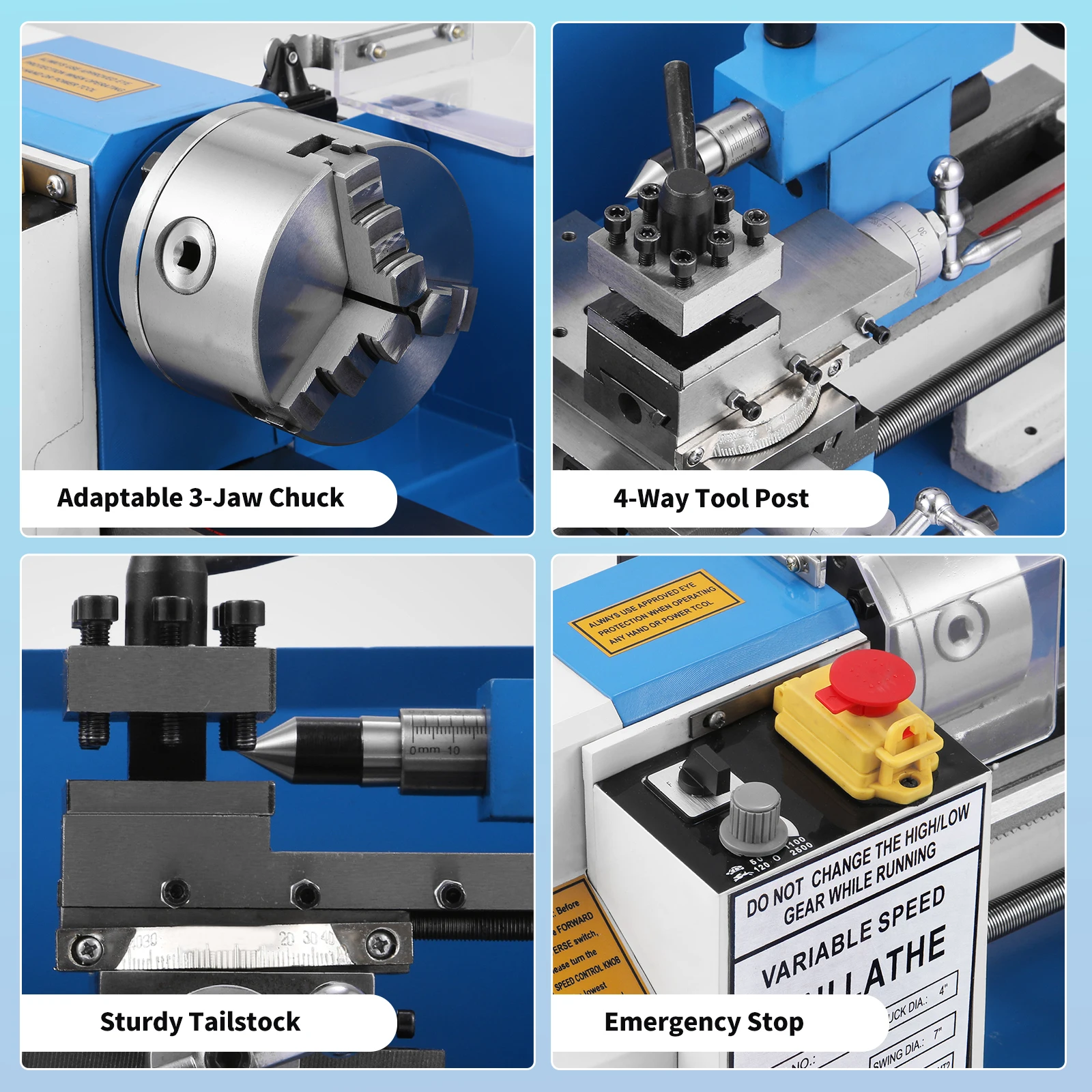 SIHAO, mini tornio in metallo  - Mini Metal Lathe 7X14 recensione e prezzo