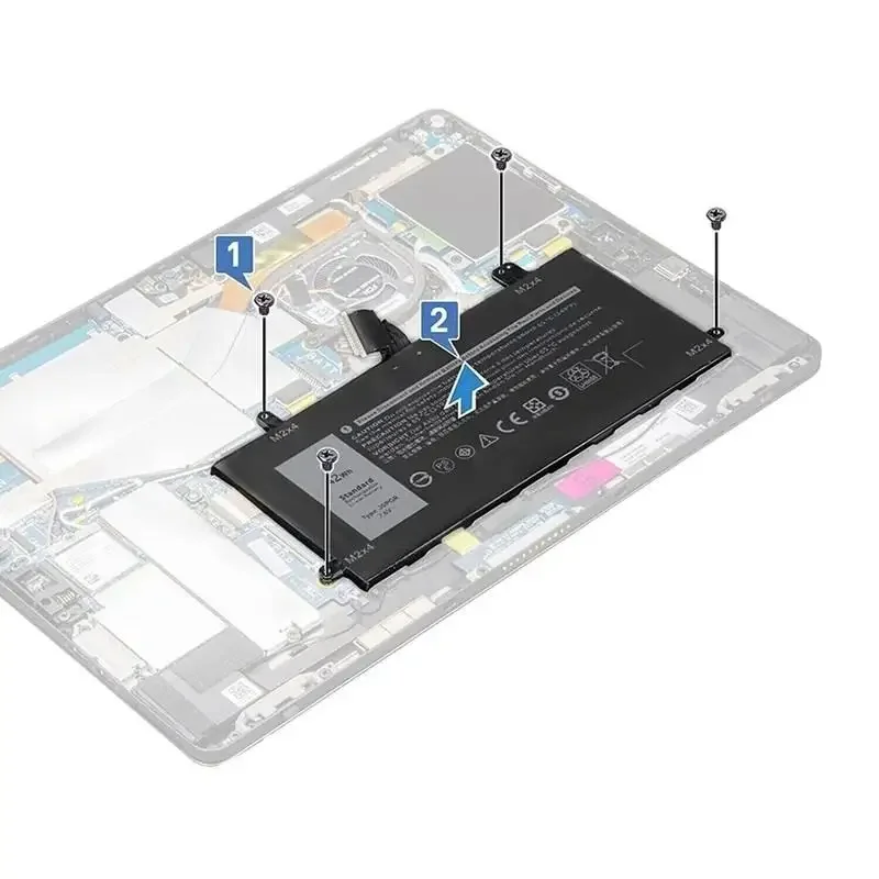 

WYORESY J0PGR BATTERY FOR Dell Latitude 12 5285 5290 2-in-1 Series JOPGR 0J0PGR FTH6F