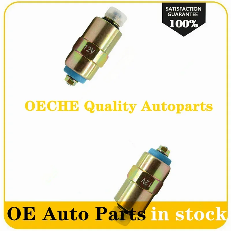 

7167-620A 2PCS Fuel Cut-off Injection Solenoid 7167-620A 7167-620B 7185-900W 9009-049 for DPA DPS CAV LUCAS 12V