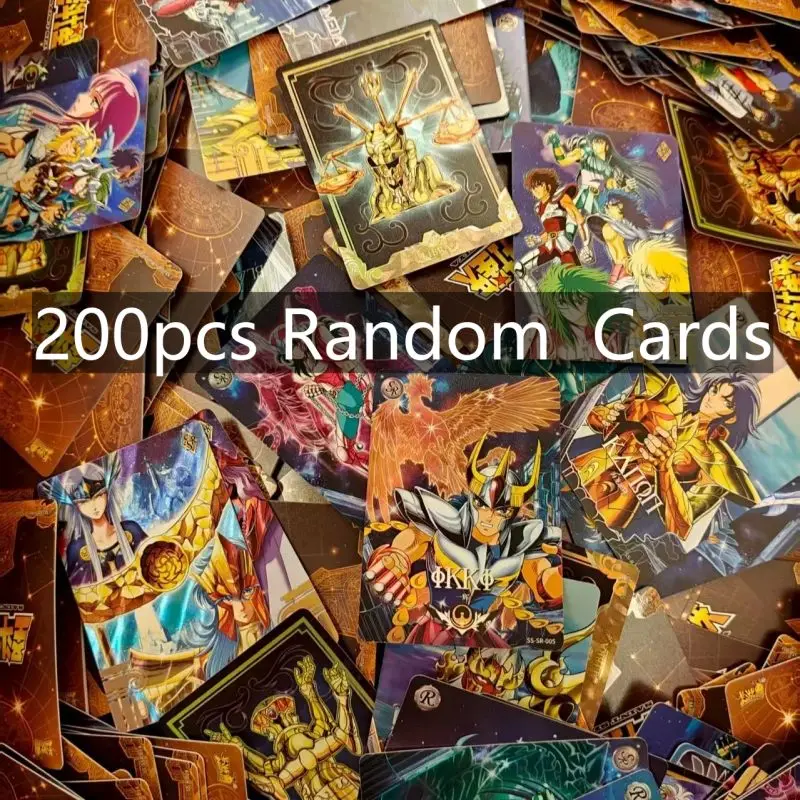 

Original KaYou Saint Seiya Cards Random 200pcs Character Athena Seiya Shiryu Hyoga Shun ikki Poseidon Kanon Hades Pandora Odin